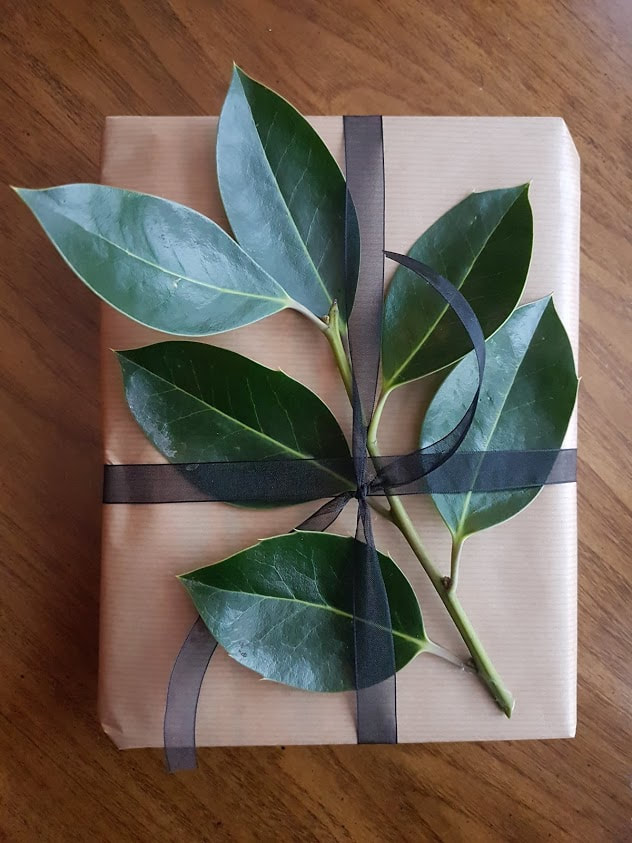 greenery and eco wrapping